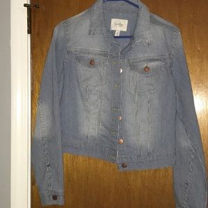 NWT Jessica Simpson denim crop jacket💙